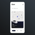 打车类APP仿Uber UI素材源文件下载